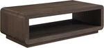 48" Modern Rectangular Coffee Table With Open Shelf Heritage Oak Finish. Fixed Price $333.99.