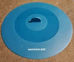 Rachael Ray Silicone Blue Pot Lid Bowl Cover 9.25". Fixed Price $6.89.