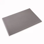 Crown Ribbed Vinyl Anti-fatigue Mat, Rectangular, Gray Surface, 24" X 36". Fixed Price $42.00.