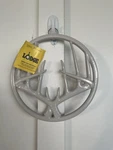 Lodge ECBAT18 Cast Iron Enameled Trivet 8" Deer Antler Wall Hanging White. Fixed Price $34.99.
