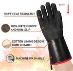 Schwer Bbq Gloves 932 Heat Resistant Cooking Barbecue Waterproof Grilling. Fixed Price $29.64.