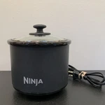 Ninja Slow Cooker Mini Warmer Black Nwob Glass Lid 35W SCR-05 *no Box/manual*. Fixed Price $24.99.