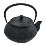 Kotobuki Black Cast Iron Tea Pot With Lid Hobnail Made In Japan 6.5" X 5.5". Fixed Price $18.23.