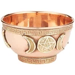 Pachamama Essentials Triple Moon Pentacle Copper Offering 3 Inches,. Fixed Price $16.99.