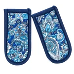 Cast Iron Skillet Handle Covers,pot Heat Blue Paisley. Fixed Price $13.35.
