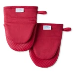 Town & Country Basics Basketweave Soft Silicone Mini Oven Mitt 5.5"X8", Red. Fixed Price $31.19.