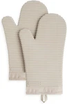 Kitchenaid Ribbed Soft Silicone Oven Mitt 2-PACK Set, 7.5"X13", Milkshake. Fixed Price $26.45.