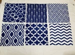 Top Finel 100% Durable Canvas Square Decor Throw Pillow Cushion Covers Set Of 6. Fixed Price $19.95.