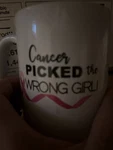 *new* Breast Cancer Awareness Double Sided Coffee Mug - Benefits Susan G. Komen. Fixed Price $21.00.