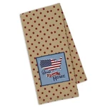 4TH Of July Home Sweet Usa Patriotic America Embellished Dish Towel. Fixed Price $9.99.