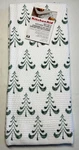 Kitchenaid Towels (2) Christmas Trees Green 100% Cotton Terry Nip. Fixed Price $18.99.
