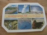 Yellowstone National Park Table Mat Trivet In Wrap 7"X10" Souvenir. Fixed Price $17.50.