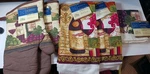 Wine Grape Kitchen Set Towels Oven Mitts Dishcloths Home Collection Nwt. Fixed Price $12.99.