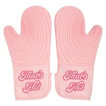 Paris Hilton Oven Mitt Set With Iconic That's Hot Design, Heat Resistant Pot .... Fixed Price $19.83.