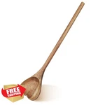 Upkoch Heart Wood Spoon - Long Handle Serving Utensil For Gifts. Fixed Price $20.00.