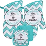 Live Joy Laughter Kitchen Decor Oven Mitt Pot Holder Towel Build Your Set. Fixed Price $7.99.