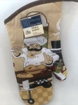 Italian Restaurant Spaghetti Chef Theme Design Print Oven Glove Mitt New. Fixed Price $9.99.
