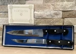# Maxam Steel Kitchen Knife Set Made Japan Retro Vintage- Elegant Cut 11. Fixed Price $22.99.