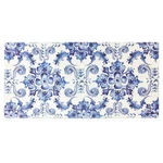 J&v Textiles Oversized Anti Fatigue Embossed Floor Mat Blue 20X39. Fixed Price $48.79.