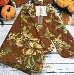 April Cornell Kitchen Set Potholder Oven Mitt Dish Towels Of 4 Thanksgiving. Fixed Price $43.82.