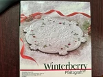 New Box Pfaltzgraff Winterberry Snowflake Trivet, 9 (great For Christmas). Fixed Price $20.00.