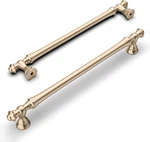 Brushed Brass Cabinet Pulls - 10 Pack, 6.3 Inch Gold Handles For Kitchen & Bath. Fixed Price $98.99.