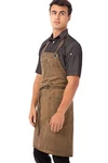 Unisex Dorset Bib Apron, Golden Brown, One Size. Fixed Price $144.58.