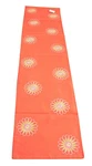 Saro Lifestyle Table Runner Mika Collection Tangerine. Fixed Price $12.99.