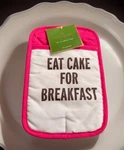 Kate Spade York Cake For Breakfast Pot Holder New! Great Gift!. Fixed Price $11.99.