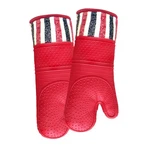 Red Lmldeta Heat Resistant 550 Degree Oven Mitt, Silicone Hot Mitts. Fixed Price $18.98.