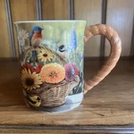 Summer Bouquet Coffee Mug By Rosemary Millette Wild Wings Birds, And Butterfly. Fixed Price $9.99.