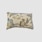 Pillow Perfect Beige Finders Keepers French Blue Rectangular Throw. Fixed Price $23.70.