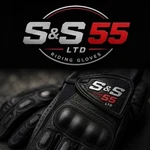 S&s 55 Ltd High Quality Set Of Riding Gloves Designed For Bikers. Fixed Price $40.00.