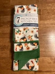 Kitchen Dish Set Microfiber 7PC Sultans Linens Cloth Mat Towels Scrubber. Fixed Price $13.99.