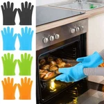 Silicone Bbq Heat Resistant Gloves Oven Grill Pot Holder Kitchen Cooking Mitts. Fixed Price $9.47.