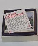 Vtg Pimpernel London Scenes 6 Coasters Cork Back, Tower Of And More, 4". Fixed Price $18.99.