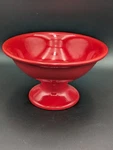 Target Home Pedestal Footed Red Serving / Centerpiece Bowl 11.5" X 6.5" Round. Fixed Price $13.99.