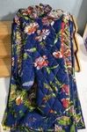 April Cornell 4 Pc Kitchen Set Navy Floral Paisley Oven Mitt Pot Holder 2 Tea. Fixed Price $29.99.