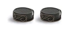 Spectrum Scroll Container - Hammered Bronze 2 Sets Of 6 Coasters. Fixed Price $21.02.