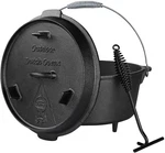 Cast Iron Pot 9QT Pre Seasoned Dutch Oven For Camping Home Cooking Bbq. Fixed Price $59.99.