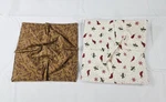 Christmas Quilted Cotton Bowl Cozy 2 Kitchen Warmer Trees Woodland New. Fixed Price $12.95.