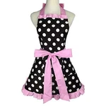 Pink Apron For Women Retro Vintage Cute Flirty With Pocket .... Fixed Price $23.45.