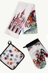 Disney Princess Kitchen Towel Sets 3 Piece Oven Mitt Potholder New. Fixed Price $14.21.