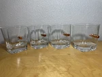 Bullet Whiskey Glasses Set Of 4, Premium Glassware. Fixed Price $35.00.