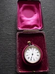 Victorian Ladies 32MM Cased Pin Set Pocket Watch. Working.. Gwc. Fixed Price $127.93.