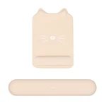 Mosiso Wrist Rest Support For Mouse Pad&keyboard Set, Cute Cat Ear Apricot. Fixed Price $20.51.