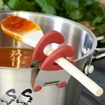 1PC Silicone Pot Spoon Holder Clip Anti Scald Kitchen Rest Tool Fork. Fixed Price $12.26.