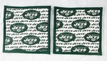 New York Jets Pattern POTHOLDER-9 X 9"-SET Of 2 Handmade-pizazz Creations. Fixed Price $14.00.