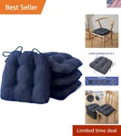 For Dining Chairs Set Of 4, Kitchen Cushions, Pads.... Fixed Price $78.23.