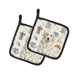 Carolines Treasures WDK7458PTHD 7.5 X In. White Great Pyrenees Coffee Bar.... Fixed Price $30.72.